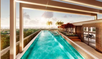 Apartamento no Brooklin Nobre - 2 Suítes - Varanda Gourmet - Vaga de Carro - Lazer Completo