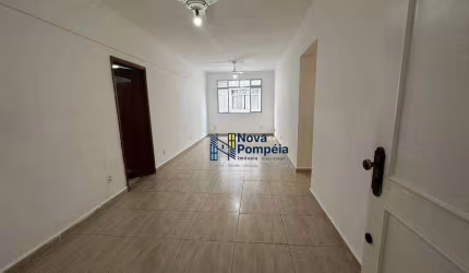 Apartamento com 2 dormitórios para alugar, 80 m² por R$ 3.000,02/mês - Estuário - Santos/SP