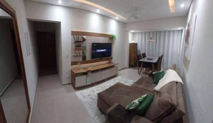 Ótimo Apartamento com 2 dormitórios à venda, 76 m² por R$ 605.000 - Campo Grande - Santos/SP