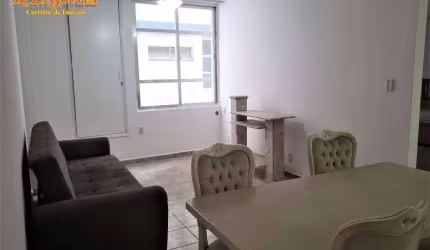 Apartamento com 1 dormitório para alugar, 68 m² por R$ 2.500,02/mês - Pompéia - Santos/SP