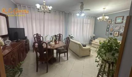 Lindo Apartamento (Vista mar)  com 3 dormitórios à venda, 107 m² por R$ 1.100.000 - José Menino - Santos/SP