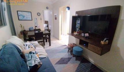 Apartamento com 2 dormitórios à venda, 69 m² por R$ 350.000,00 - Marapé - Santos/SP