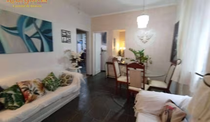 Apartamento com 2 dormitórios à venda, 78 m² por R$ 370.000,00 - Aparecida - Santos/SP
