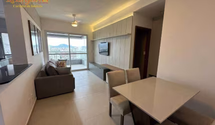 Apartamento com 1 dormitório para alugar, 53 m² por R$ 7.000,02/mês - Boqueirão - Santos/SP