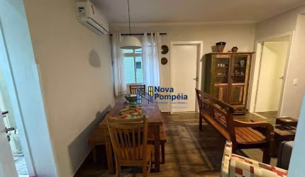 Apartamento com 2 dormitórios para alugar, 76 m² por R$ 4.000/mês - Pompéia - Santos/SP