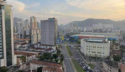 Apartamento com 3 dormitórios, 80 m² - venda por R$ 900.000 ou aluguel por R$ 5.500/mês - Gonzaga - Santos/SP