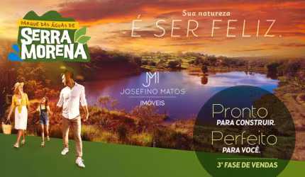 Terreno à venda   em Condomínio Serra Morena -  Jaboticatubas/MG - 1.000M²