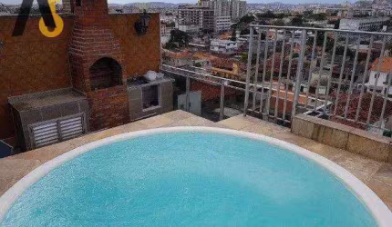 VENDO COBERTURA DUPLEX COM PISCINA E CHURRASQUEIRA NA PRAÇA SECA