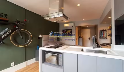 Apartamento com 1 quarto à venda na Rua dos Jacintos, Mirandópolis, São Paulo por R$ 637.000