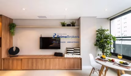 Apartamento com 1 quarto à venda na Avenida Iraí, Moema, São Paulo por R$ 612.000