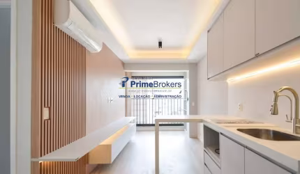 Apartamento com 1 quarto à venda na Avenida Miruna, Indianópolis, São Paulo por R$ 650.000
