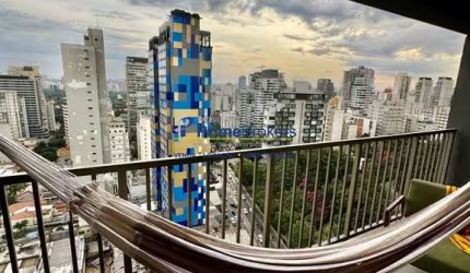 Apartamento com 1 quarto para alugar na Rua Doutor Melo Alves, Cerqueira César, São Paulo por R$ 5.656