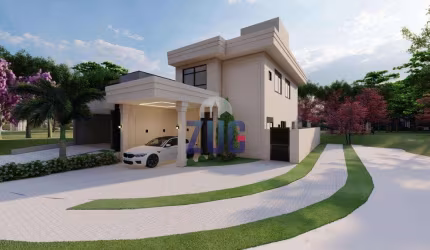 Sobrado à venda em Paulínia, Vila Monte Alegre, com 3 suítes, com 164.92 m², Terras da Estância