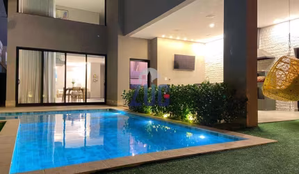 Sobrado à venda em Paulínia, Jardim dos Calegaris, com 4 quartos, com 350 m²