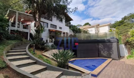 Sobrado à venda em Valinhos, Jardim Soleil, com 4 quartos, com 442 m², Condomínio Chácara Flora