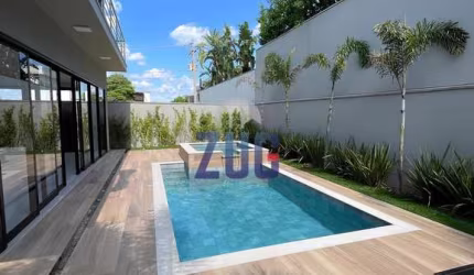 Sobrado à venda em Campinas, Loteamento Parque dos Alecrins, com 4 suítes, com 333.5 m²