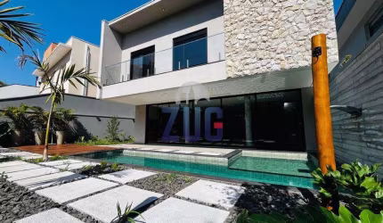 Casa à venda em Campinas, Swiss Park, com 3 suítes, com 317.19 m², Swiss Park - Lugano