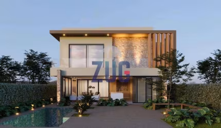 Sobrado à venda em Paulínia, Jardim dos Calegaris, com 4 suítes, com 376 m², Residencial Villa Lobos