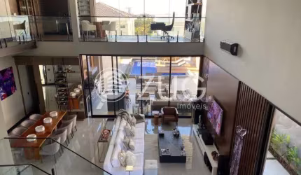 Sobrado à venda em Campinas, Loteamento Mont Blanc Residence, com 4 suítes, com 490 m²