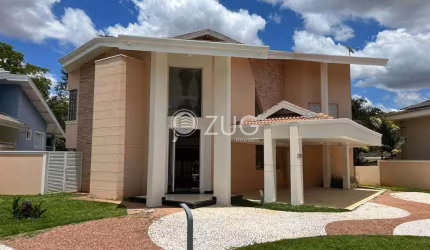Sobrado para alugar em Campinas, Alphaville Campinas, com 4 suítes, com 440 m²