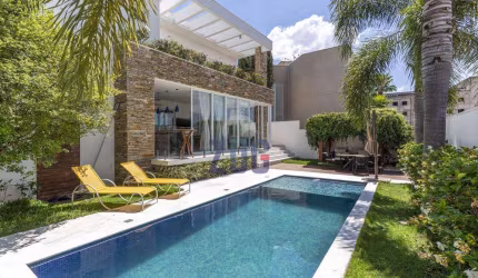 Sobrado à venda em Campinas, Loteamento Parque das Sapucaias, com 4 suítes, com 385 m²