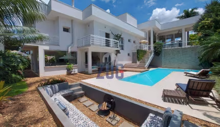Sobrado à venda em Campinas, Residencial Parque Rio das Pedras, com 5 suítes, com 600 m²