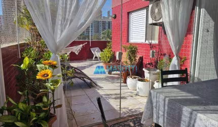 Apartamento com 2 dormitórios à venda, 127 m² por R$ 649.000,00 - Canto do Forte - Praia Grande/SP