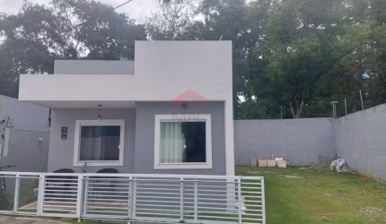 Casa em Condomínio para Venda em Camaçari, Boa União (Abrantes), 2 dormitórios, 1 banheiro, 2 vagas