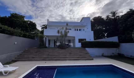 Casa para Venda em Camaçari, Catu de Abrantes, 4 dormitórios, 3 suítes, 6 banheiros, 6 vagas