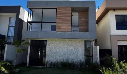 Casa para Venda em Camaçari, Abrantes, 4 dormitórios, 3 suítes, 4 banheiros, 2 vagas
