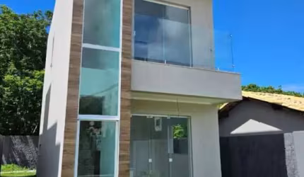 Casa para Venda em Camaçari, Abrantes, 3 dormitórios, 2 suítes, 3 banheiros, 2 vagas