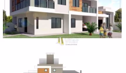 Sobrado com 3 dormitórios à venda, 144 m² por R$ 725.000,00 - Cajuru - Curitiba/PR