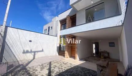 Sobrado com 3 dormitórios à venda, 127 m² por R$ 750.000,00 - Planta Vila Bordignon - Pinhais/PR