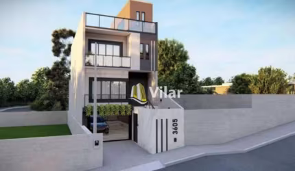 Sobrado com 3 dormitórios à venda, 220 m² por R$ 890.000 - Bairro Alto - Curitiba/PR