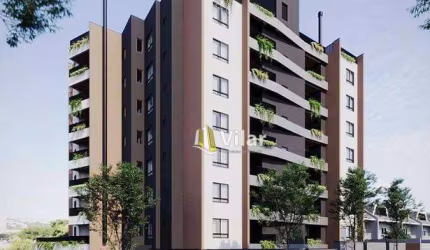 Apartamento com 2 dormitórios à venda, 57 m² por R$ 435.000 - Tingui - Curitiba/PR