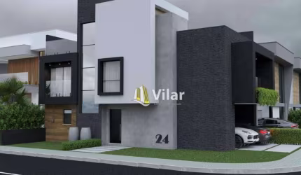 Sobrado com 3 dormitórios à venda, 194 m² por R$ 1.485.000 - Santa Cândida - Curitiba/PR