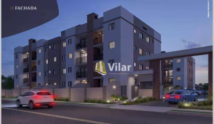 Apartamento com 2 dormitórios à venda, 47 m² por R$ 361.900,00 - Capão da Imbuia - Curitiba/PR