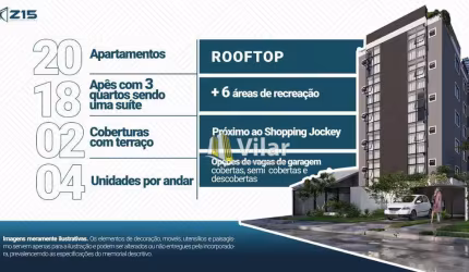Apartamento com 3 dormitórios à venda, 77 m² por R$ 489.000 - Centro - Pinhais/PR