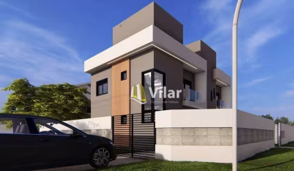 Sobrado com 3 dormitórios à venda, 115 m² por R$ 489.000 - Coroados - Guaratuba/PR