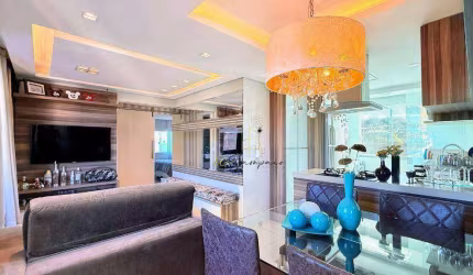 Apartamento com 3 dormitórios à venda, 55 m² por R$ 460.000 - Rua Professor Orlando Alves Chaves, 346 Portão - Curitiba/PR