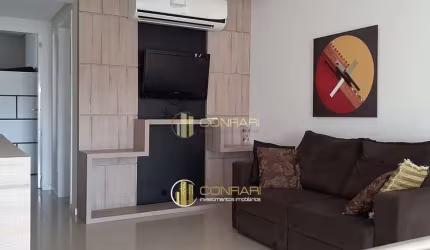 Apto mobiliado 03 Suítes e 02 Vagas, Meia Praia!