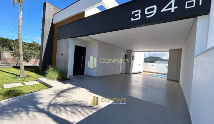 Casa com arquitetura moderna