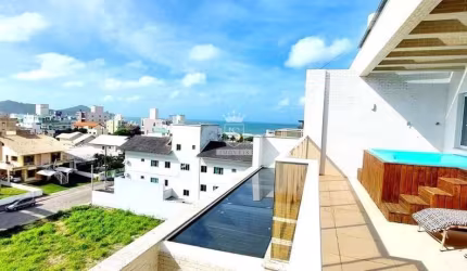 Cobertura Duplex com Jacuzzi a menos de 200 mts do MAR em Canto Grande!