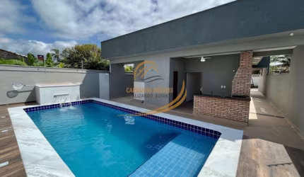LINDÍSSIMA CASA 50MTS DO MAR COM PISCINA GRANDE 03 DORMITÓRIOS EM ITANHAÉM!