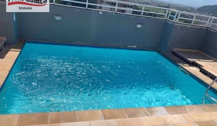 Apartamento com 1 dormitório para alugar, 54 m² por R$ 3.500,00/mês - Tombo - Guarujá/SP