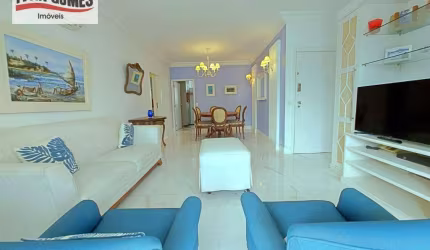 Apartamento com 4 dormitórios à venda, 134 m² por R$ 1.100.000,00 - Pitangueiras - Guarujá/SP