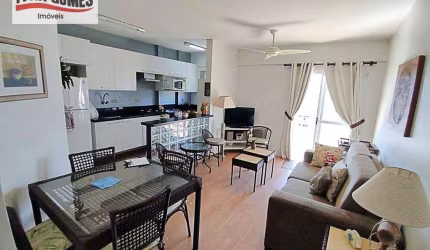 Apartamento com 1 dormitório para alugar, 52 m² por R$ 3.500/mês - Tombo - Guarujá/SP