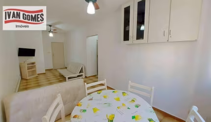 Apartamento com 1 dormitório para alugar, 59 m² por R$ 2.500,00/mês - Enseada - Guarujá/SP