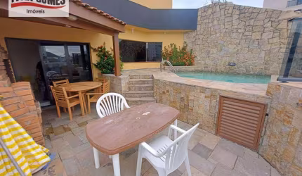 Cobertura Duplex com 2 dormitórios à venda, 160 m² por R$ 600.000 - Enseada - Guarujá/SP