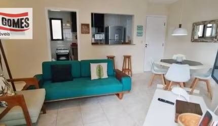 Apartamento com 2 dormitórios à venda, 62 m² por R$ 480.000 - Tombo - Guarujá/SP
